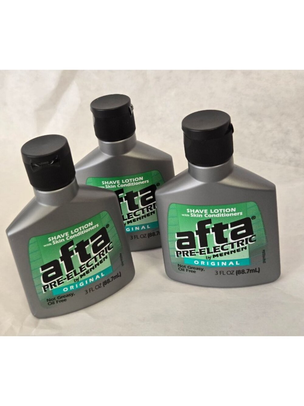 Mennen Afta Pre-Electric Original Scent Shave Lotion Moisturizer 3oz Lot